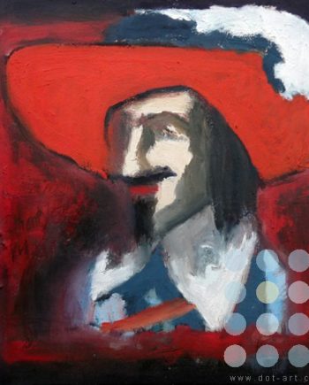 charles I in a red hat by frank linnett