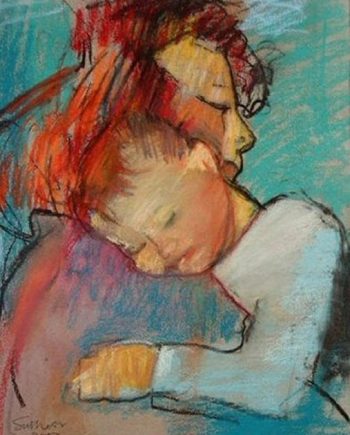mother and child by john sutherst