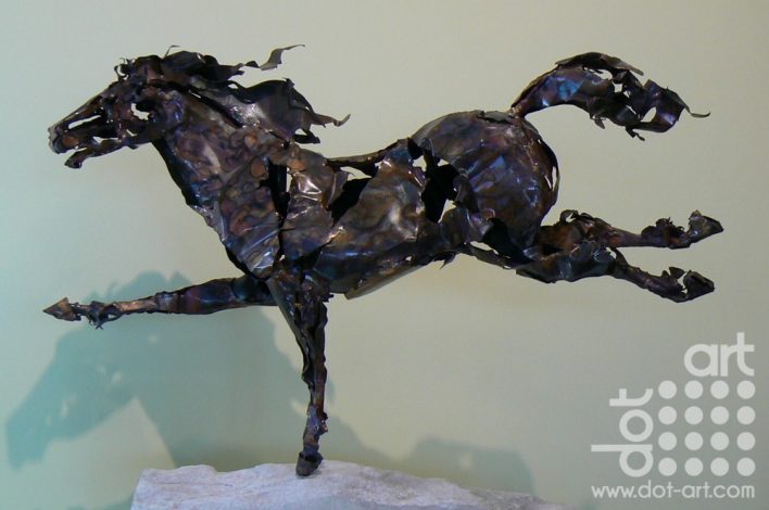 Cantering Horse by Tony Evans