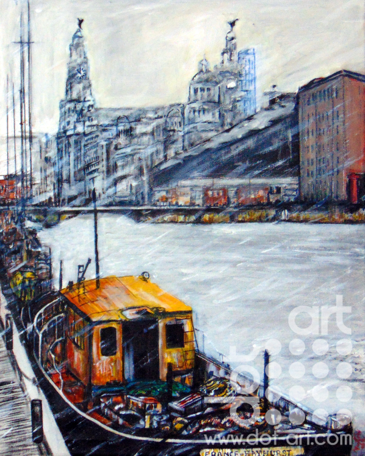 The Albert Dock by Martin Kavanagh