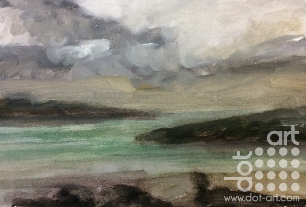 Storm Clouds Anglesey 4 by Dorothy Benjamin