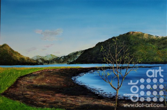 sappling Along Loch Goil by Hazel Thomson