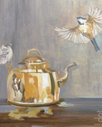The Old Kettle Outside-Susan-Lee-Brown