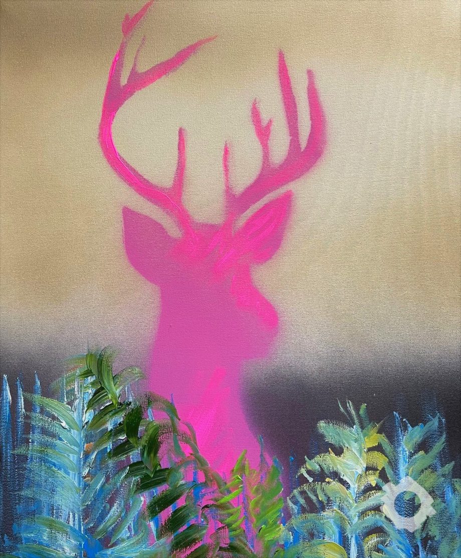Rainbow Reindeer Pink – Suzanne Grace