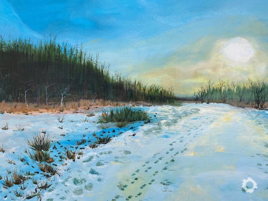 Winter Sunrise – Sutton Manor – Natalie Gilmore