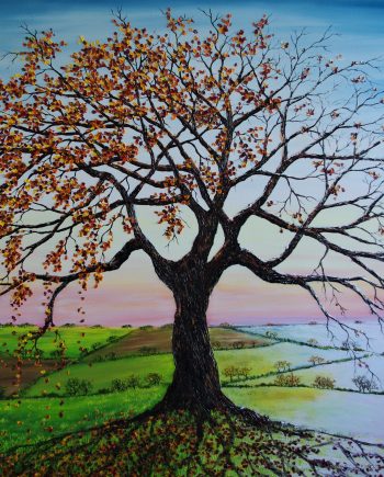 Oak of Autumn and Winter - Hazel Thomson