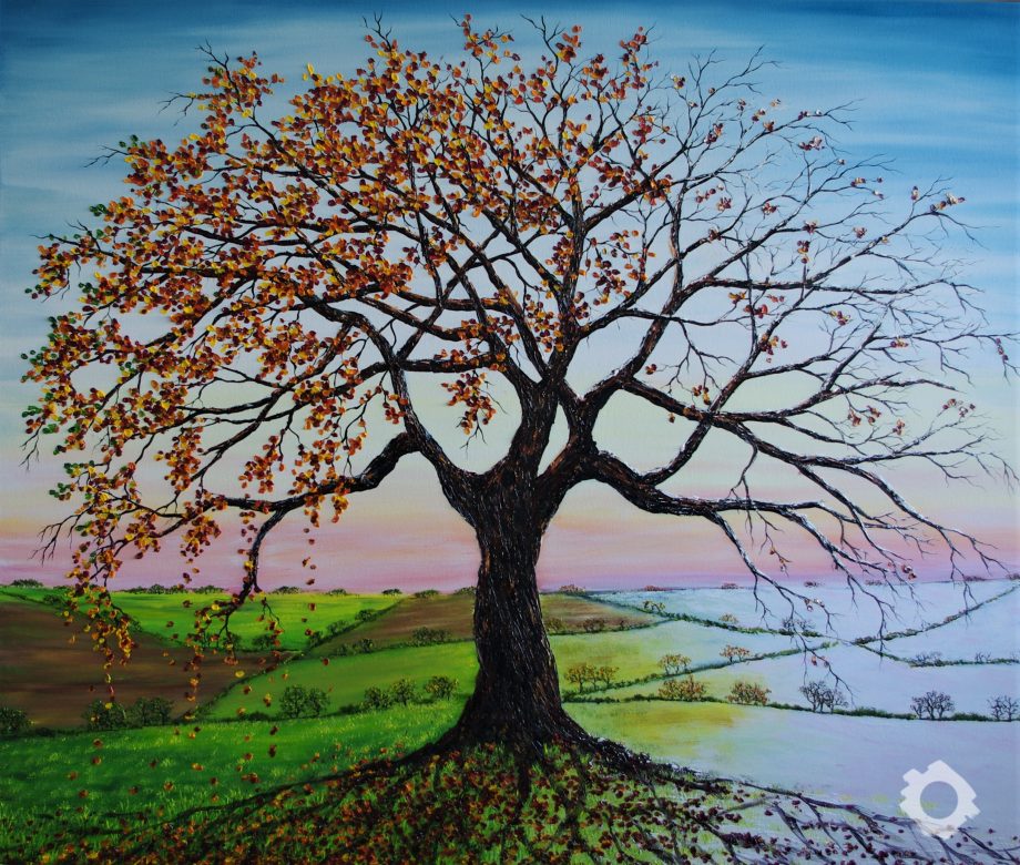 Oak of Autumn and Winter - Hazel Thomson