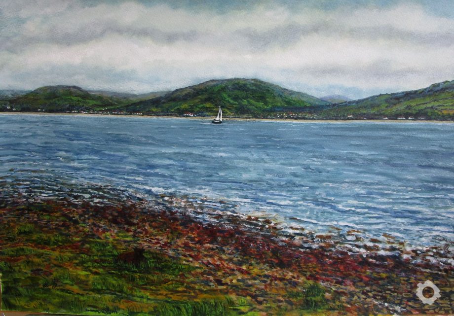 Arran From Holly Isle – Jean Worth