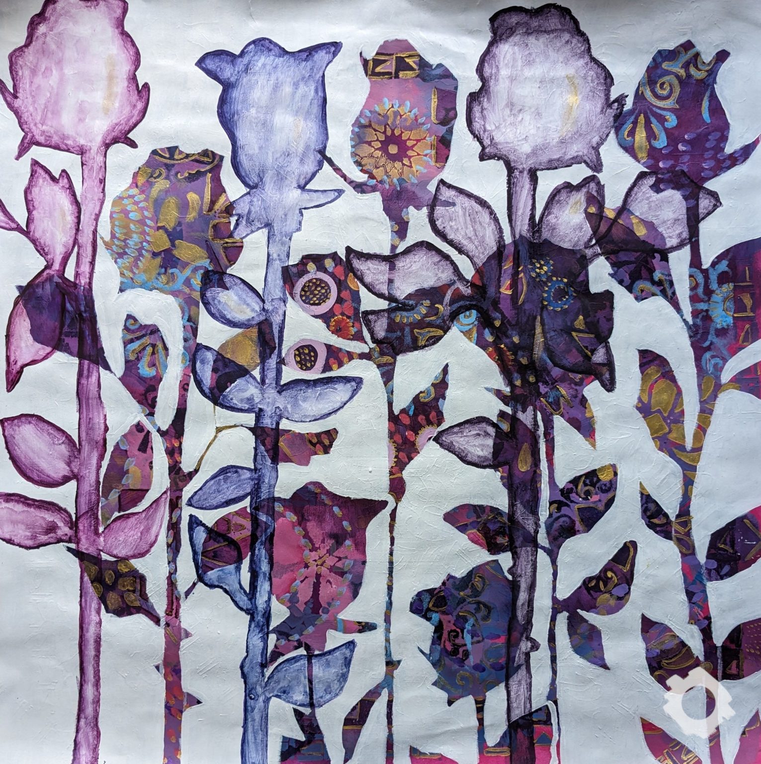 Roses are Red, Violets are Blue • dotart