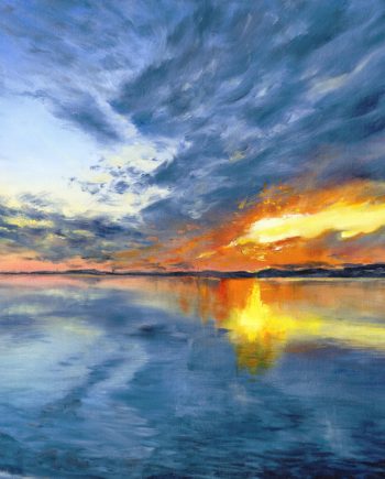 Mersey River Mersey Sky-Blue