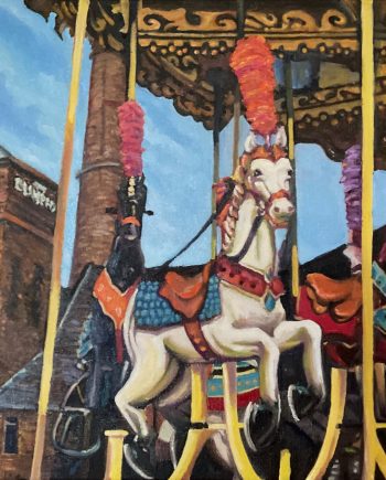 Summer, The Pumphouse and Merry-go-round