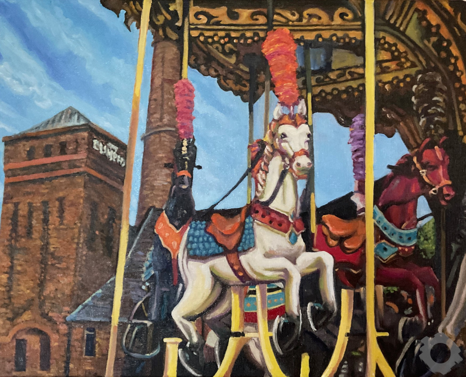 Summer, The Pumphouse and Merry-go-round